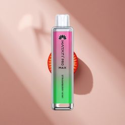 Hayati Pro Max 4000 затяжек Одноразовая электронная сигарета с LED-подсветкой и клубнично-киви вкусом