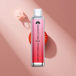 Hayati Pro Max 4000 Puffs Кристальный с клубничным вкусом Hubba Bubba и 1400mAh аккумулятором