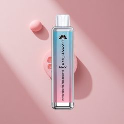 Hayati Pro Max 4000 Puffs Одноразовый вейп Черничная Жвачка с LED-подсветкой и 1400mAh батареей