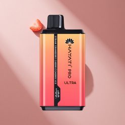 Hayati Pro Ultra 15000 затяжек клубника-клюква вишня-лед (15000 затяжек, 2% никотина)