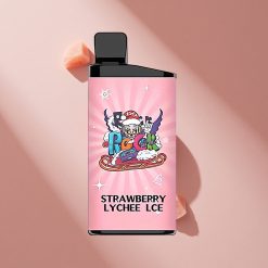 IGET Bar 3500 Puffs Клубника-Личи Лёд с аккумулятором 1400 мАч