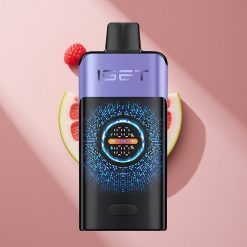 IGET ONE 12000 Puffs Расписбле Вейп Малина Виноградный Лёд с экраном 2700 мА·ч