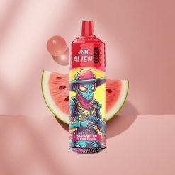 JNR Alien 10000 Puffs Водяной арбуз и жевательная резинка с 850mAh и Type-C