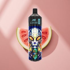 JNR Alien Max 18000 Puffs Клубника Арбуз Баблгам с Dual Mesh Coil & Dual Core и 28ml E-liquid