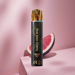 JNR Black&Golden 600+200 затяжек Blue Razz Cherry (Черника-Малина) 800 затяжек