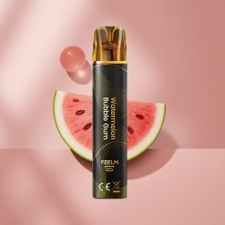 JNR Black&Golden 600+200 Затяжек Батарея 550mAh Арбуз Жвачка