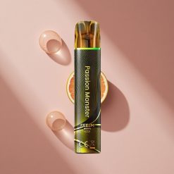 JNR Black&Golden 600+200 затяжек Одноразовая электронная сигарета Passion Monster 800 затяжек