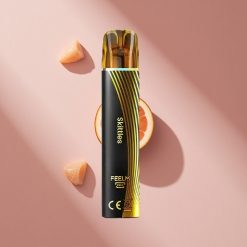 JNR Black&Golden 600+200 Затяжек Одноразовая Электронная Сигарета Skittles с 2% Никотина и 800 Затяжками