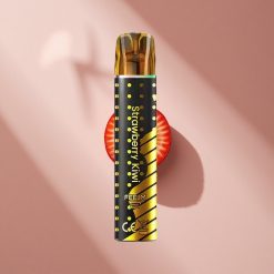 JNR Black&Golden 600+200 затяжек Одноразовая Электронная Сигарета Клубничный Киви 800 затяжек