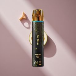 JNR Black&Golden 600+200 Puffs 800 затяжек Mr Blue (Синий)