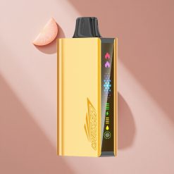 JNR Cruiser 12000 Puffs Персиковый Лёд с анимационным экраном