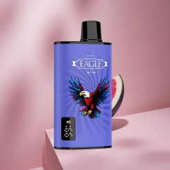 JNR EAGLE Smart 23000 Puffs Одноразовый вейп Blue Razz Cherry с цифровым экраном и регулируемым воздушным потоком