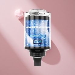 JNR Mega Shisha Hookah 100K Черничный Лёд с 60мл Жидкости и 2200мАч Батареей