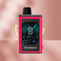 JNR PhoneVape 30000 puffs Одноразовый вейп Арбузный лёд с 850mAh Type-C и Turbo Mode