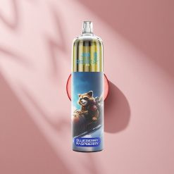 JNR Rocket-X 12400 Puffs Blueberry Raspberry (Черника-Малина) с RGB подсветкой и Adjustable Airflow