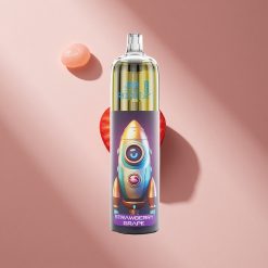 JNR Rocket-X 12400 Puffs Клубника Виноград с RGB подсветкой и 850mAh