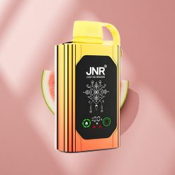 JNR Shisha Hookah Box 20500 Puffs Водяной Клубника Баблгам с HD-дисплеем и 25мл жидкости